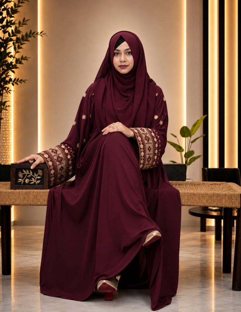 কালার: মেরুন