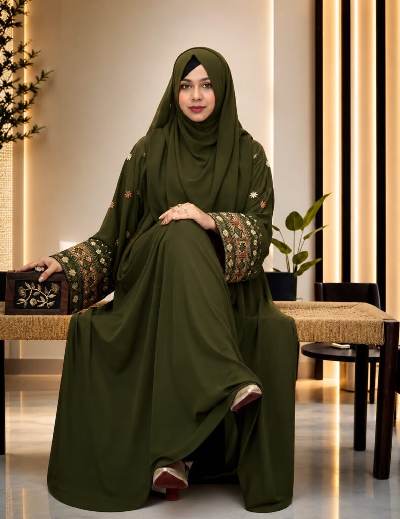কালার: জলপাই